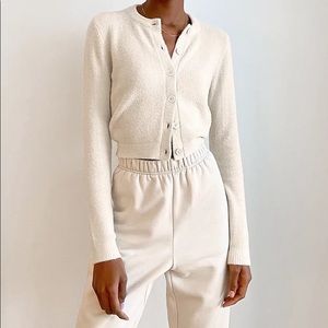 Aritzia Wilfred Shrunken Longsleeve Cardigan- NWOT